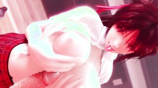 【MMD R-eighteen SEX DANCE】TASTY HOT JUGS SWEET BOMBSHELL BUTT SWEET SATISFACTION おいしいお尻 [MMD]