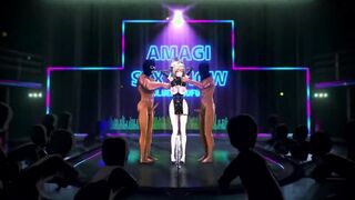 【MMD R-teen SEX DANCE】HOT BIMBOS WANTS TO SUCK HUGE COCK激しいセックス[MMD R-18]