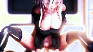 【MMD R-teenagers SEX DANCE】HOT LONG JUGS ROUGH SEX WOMEN DOES ROUGH SEX激しいセックス[MMD R-18]