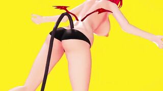 【MMD R-teens SEX DANCE】TASTY BOOTY INCREDIBLE SEXY SWEET SATISFACTION INSANE YUMMY ASS ホットお尻 [MMD]
