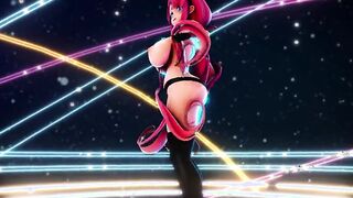 【MMD R-barely legal SEX DANCE】GIRL WITH A GODDESS BOOTY LIKES TO BE LEFT WELL LICIT激しいセックス[MMD R-18]