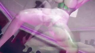 【MMD R-teen SEX DANCE】GIRL RAISES HER BUTTOCKS AND READIES HER BOOTY TO BE FUCKED激しいセックス[MMD R-18]