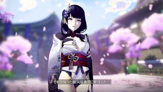 R-barely legal MMD Cartoon Raiden Shogun Sexsual Quest