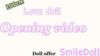 Introducing a 100cm doll from the love doll factory "smile doll"!
