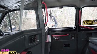 Female Fake Taxi He jizzes three times when he fucks Sofia Lee inside a taxi