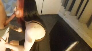 (PRETTY) She chokes on my dick until I can't take no more