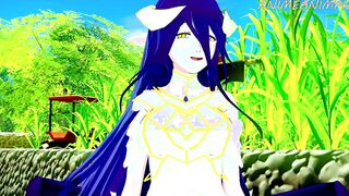 OVERLORD ALBEDO CARTOON