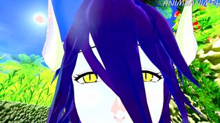 OVERLORD ALBEDO CARTOON