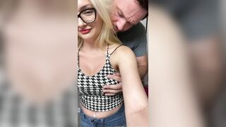 Vulgar Boy Begs To Suck Her Breasts