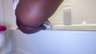 College college girl Miss Sitwell Ride Vibrator