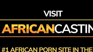 Huge Mouth Nubian Queen Scouted by Fake Casting Agent