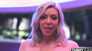 TUSHYRAW Karma loves to got her tight asshole spread out
