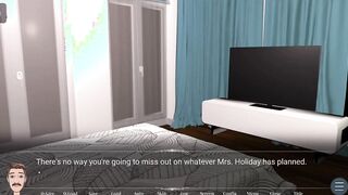 Quick Banged! into Her Room, Hiding from her Hubby Holiday - Gameplay #7