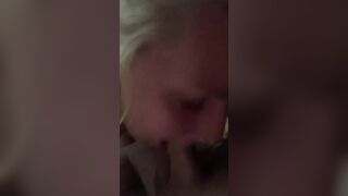 sloppy cum guzzling deep throat