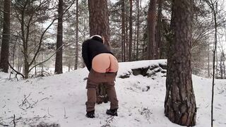 Public masturbation fantasy - Caught masturbating public inside the snow