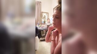 Slamming meth while my BF watches