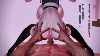 【MMD R-barely legal SEX DANCE】SEXY BREASTS WITH HUGE BEAUTY BOOTY FUCKING VERY HARD激しいセックス[MMD R-18]