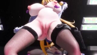 【MMD R-teen SEX DANCE】HOT PASSENGER READY TO GOT LONG SUCK激しいセックス[MMD R-18]