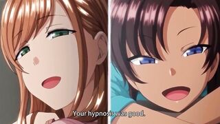 Cartoon school sluts three-way