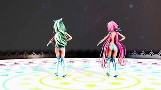 【MMD R-teens SEX DANCE】HOT CHICK SEX WILD EXTREME SATISFACTION SEXUAL PERVERSE WHITE HOT激しいセックス[MMD R-18]