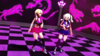 【MMD R-eighteen SEX DANCE】NAUGHTY PERVERSE BEAUTY MOUTH BOOTY POUNDED 激しいセックス[MMD R-18]