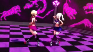 【MMD R-eighteen SEX DANCE】NAUGHTY PERVERSE BEAUTY MOUTH BOOTY POUNDED 激しいセックス[MMD R-18]