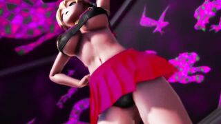 【MMD R-eighteen SEX DANCE】NAUGHTY PERVERSE BEAUTY MOUTH BOOTY POUNDED 激しいセックス[MMD R-18]
