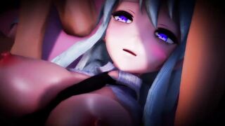 【MMD R-18 year old SEX DANCE】NAUGHTY SENSUAL HOT MOUTH SWEET SATISFACTION EXTREME SEX激しいセックス[MMD R-18]