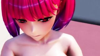 【MMD R-barely legal SEX DANCE】NAUGHTY BLACK PENIS CRAZY SEXY EXTREME FUCKING SEX激しいセックス[MMD R-18]