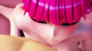 【MMD R-barely legal SEX DANCE】NAUGHTY BLACK PENIS CRAZY SEXY EXTREME FUCKING SEX激しいセックス[MMD R-18]