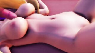【MMD R-barely legal SEX DANCE】NAUGHTY BLACK PENIS CRAZY SEXY EXTREME FUCKING SEX激しいセックス[MMD R-18]
