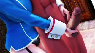 【MMD R-teens SEX DANCE】BIG INSANE CHOCOLATE DICK GETS READY TO FUCK激しいセックス[MMD R-18]