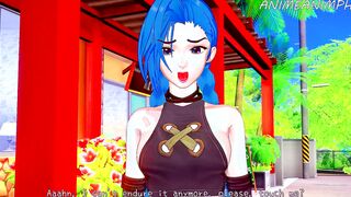 JINX LEAGUE OF LEGENDS ARCANE CARTOON