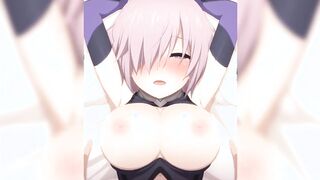 Pov: Fucking Mashu Kyrielight on my bed