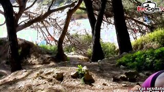 Outdoors Flashing Sex with french amateur teens
