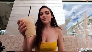 Real 19 Yo - Tempting Dark Hair Lily Lou Does Her First