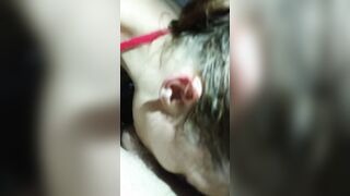 Sucking Off penis for money