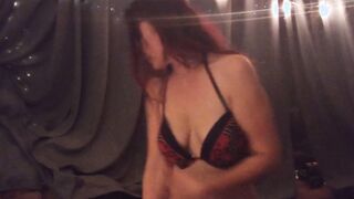 Beauty Hottie gets naked down nude after the club