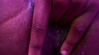 Finger Plowed myself and made a mess 