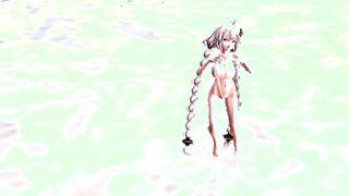 【MMD R-19 yo SEX DANCE】INTENSE SEX EROTIC PERVERSE WHITE SWEET EXTREME PLEASURE激しいセックス[MMD R-18]