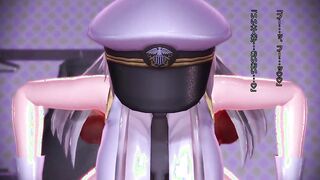 【MMD R-19 yo SEX DANCE】HOT BIMBOS LOVING HIS DICK GETTING FUCKED激しいセックス[MMD R-18]