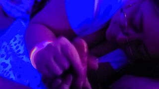Hard Penis Play, and Blow Job with Dildo Finish