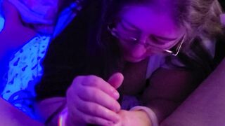 Hard Penis Play, and Blow Job with Dildo Finish