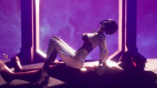 THE CAPTAIN GIVE HIM HIS REWARD DEMI AUTOMATA (Reverse Cowgirl) [Subverse] 3D XXX GAMES