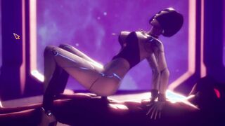 THE CAPTAIN GIVE HIM HIS REWARD DEMI AUTOMATA (Reverse Cowgirl) [Subverse] 3D XXX GAMES