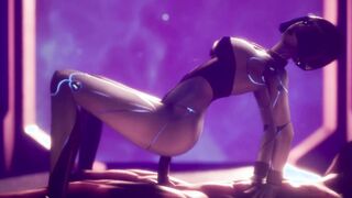 THE CAPTAIN GIVE HIM HIS REWARD DEMI AUTOMATA (Reverse Cowgirl) [Subverse] 3D XXX GAMES