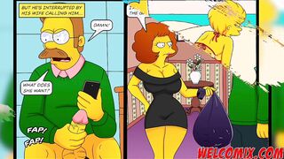 Fiance swap between neighboors - The Simptoons