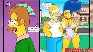 Fiance swap between neighboors - The Simptoons