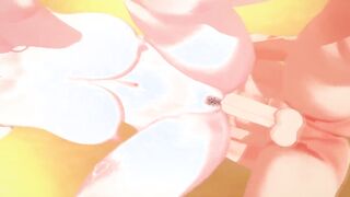 Danganronpa - Junko gets pounded inside a locker room