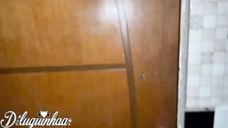 Welcoming sexual mommy inside my apartment, banged her snatch into